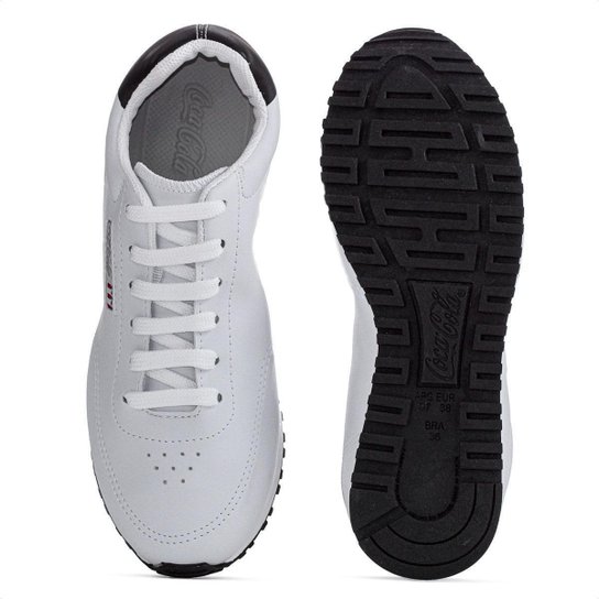 Tênis Coca Cola Sport Style Branco - Masculino