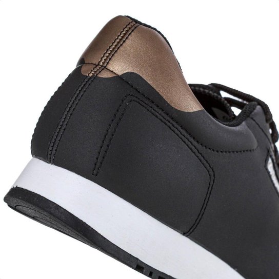 Tênis Coca Cola Sport Style Preto e Cobre - Masculino