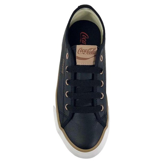 Tênis Coca Cola Stream Leather CC2338 Preto