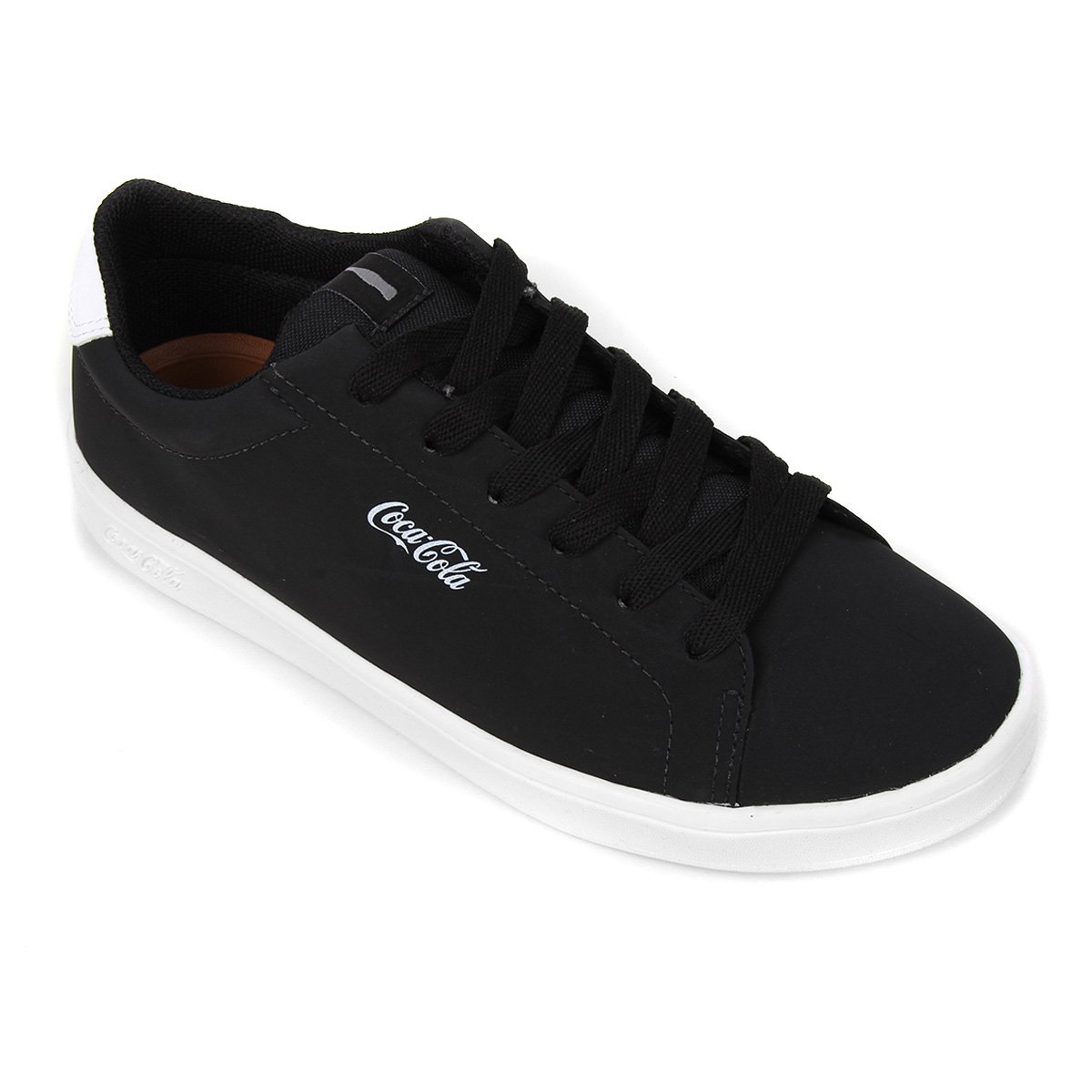 tenis preto coca cola masculino