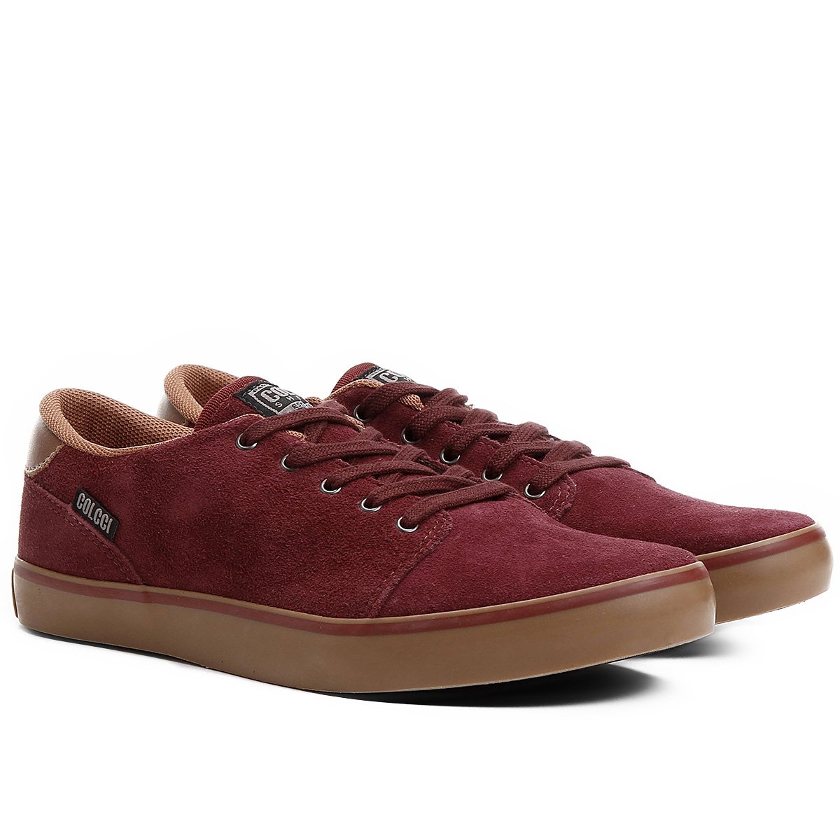 tenis colcci vinho