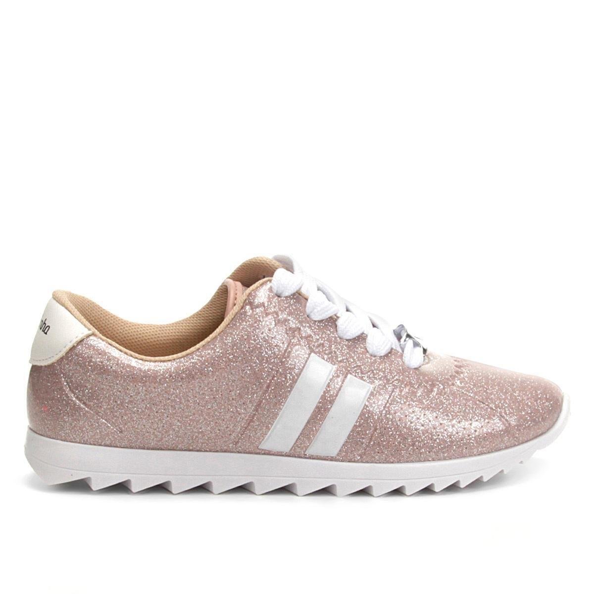 tenis molekinha brilho