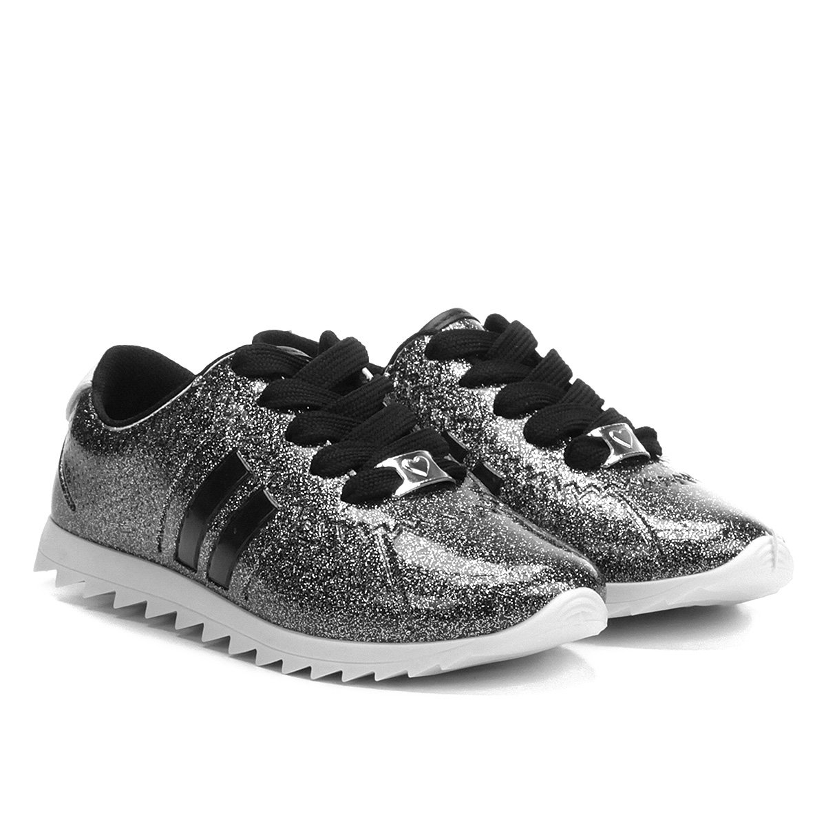 tenis molekinha brilho