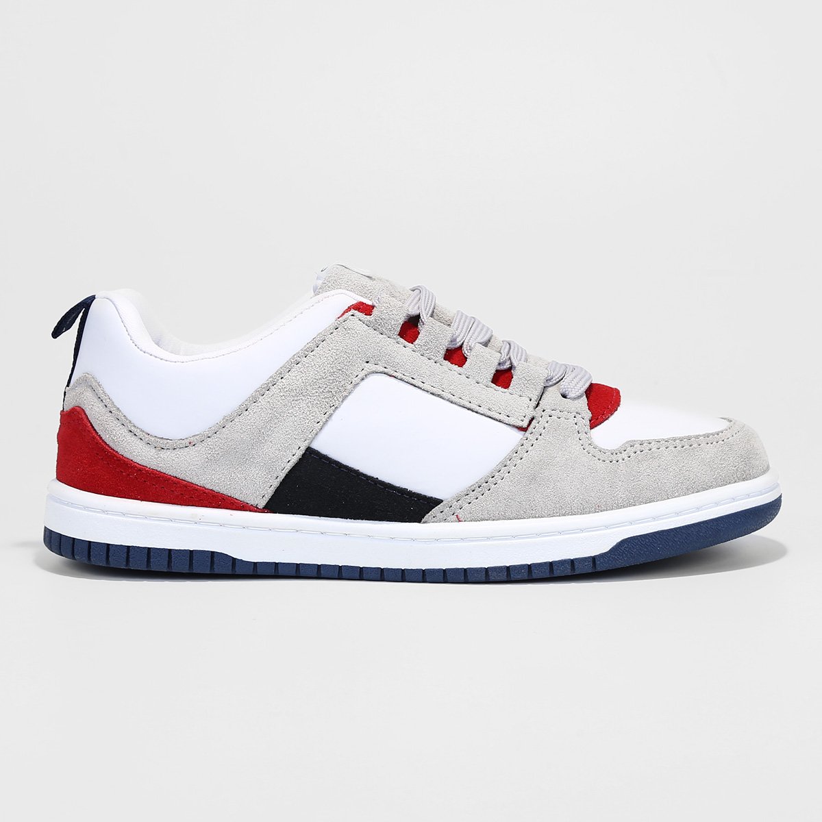 Tênis Compy II Masculino - Cinza+Branco Menor preço em Tênis Compy II Masculino - Cinza+Branco