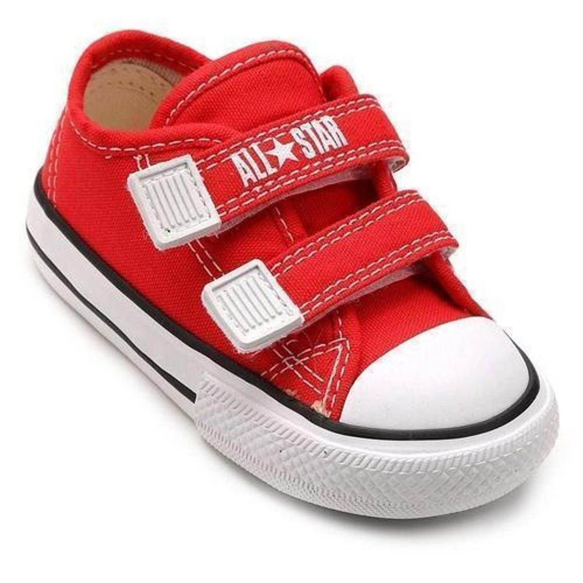 converse infantil vermelho Big sale - OFF 60%