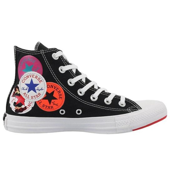 Tênis Converse Chuck Taylor All Star Logo Play Hi Zattini