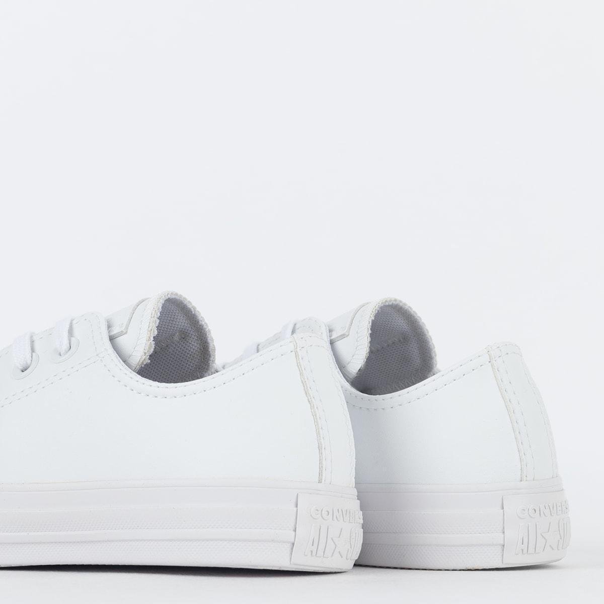 converse monochrome branco