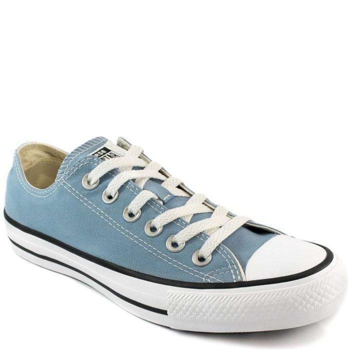 Tênis Converse Chuck Taylor All Star Ox - Azul Menor preço em Tênis Converse Chuck Taylor All Star Ox - Azul
