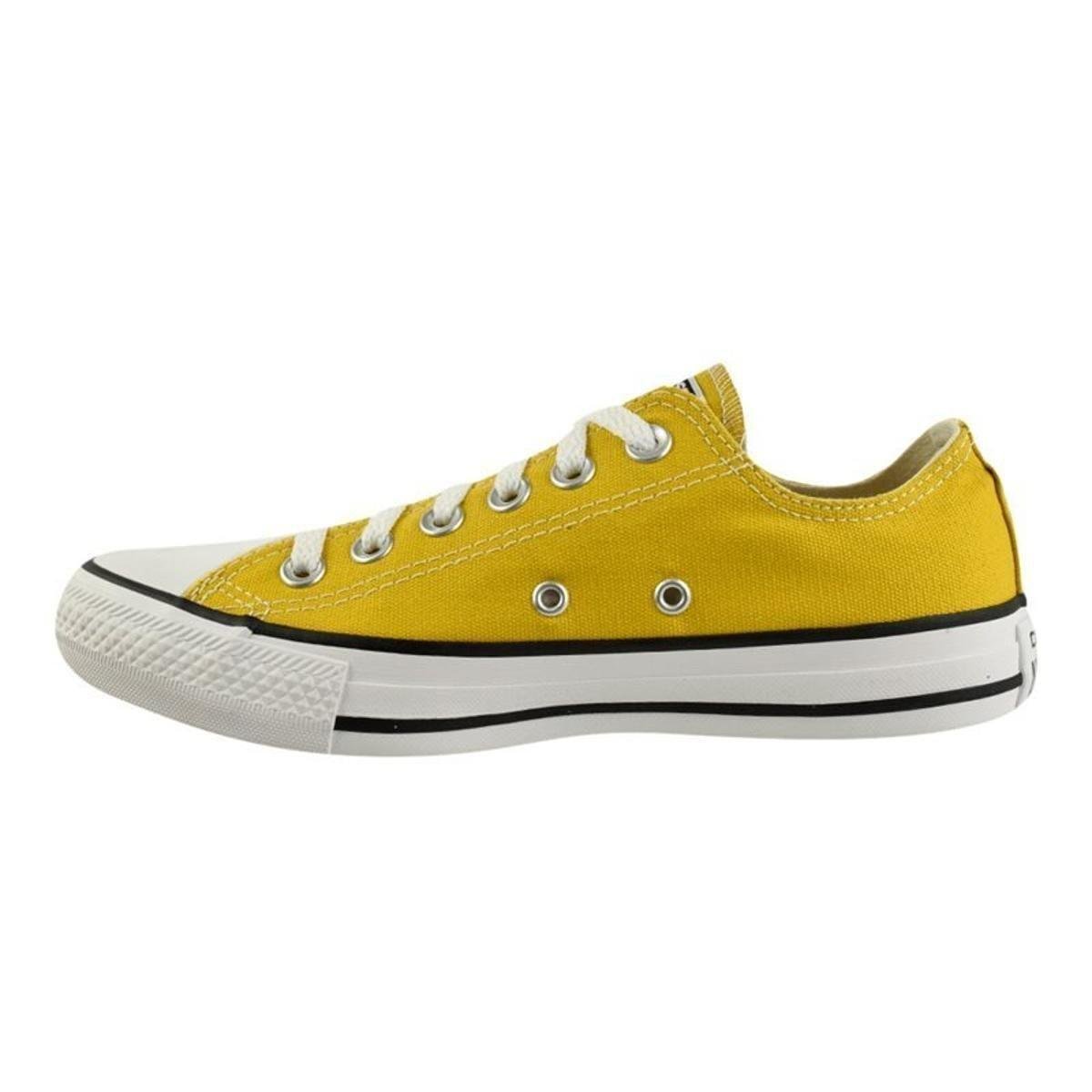 tênis converse chuck taylor all star seasonal ox amarelo