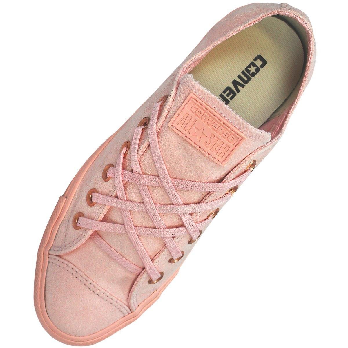 all star rosa veludo