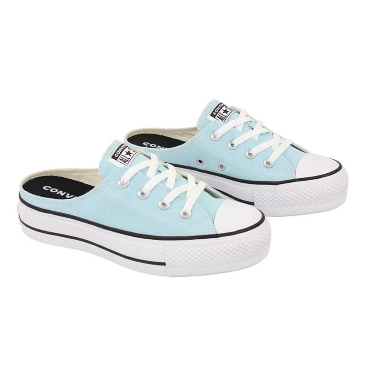 Tênis Converse Feminino Chuck Taylor All Star Mule Lift - Azul Claro |  Zattini