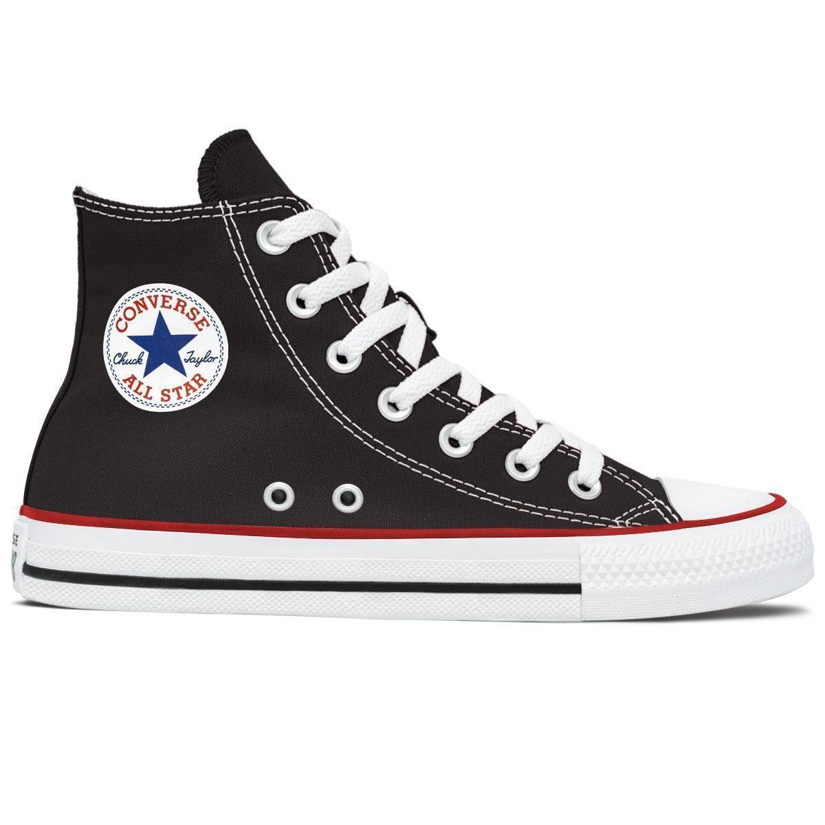 Menor preço em Tênis Converse Lona Unissex Cano Alto Chuck Taylor All Star | Preto Branco