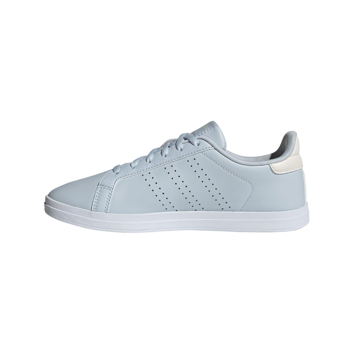 tênis couro adidas courtpoint