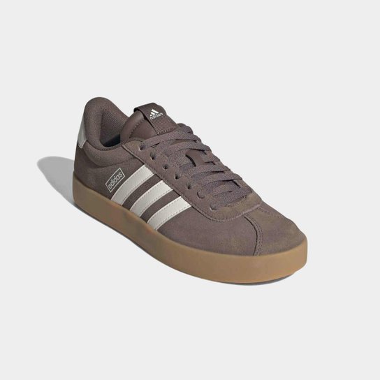 Tênis Couro Adidas VL Court 3.0 Feminino