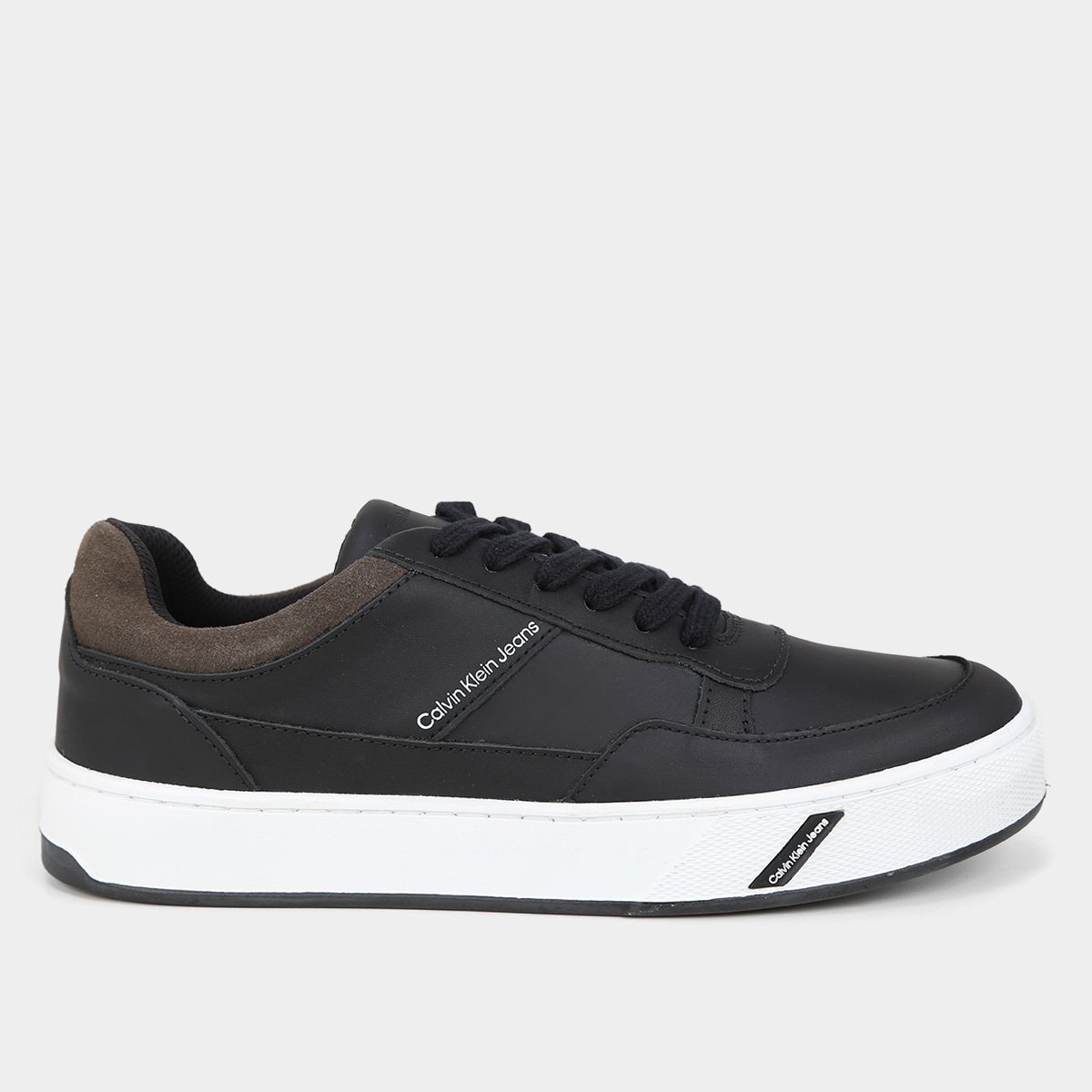 Tênis Couro Calvin Klein Palito Básico Masculino - Preto é ruim? Tênis Couro Calvin Klein Palito Básico Masculino - Preto é boa?