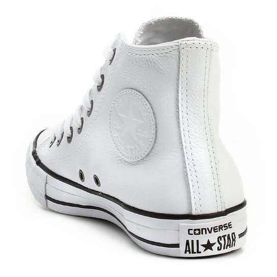 Tênis Couro Cano Alto Converse Chuck Taylor All Star HI