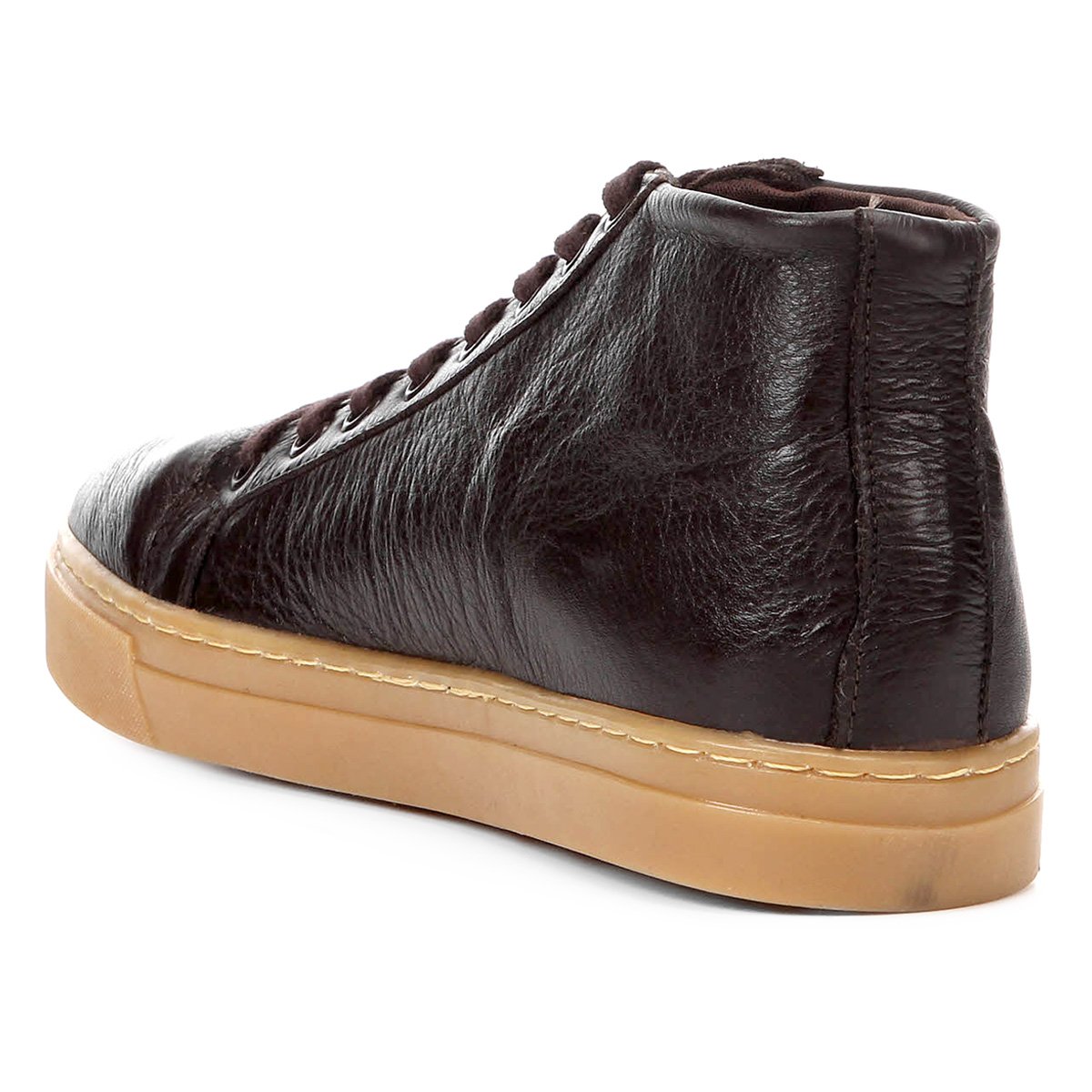 tênis cano curto couro walkabout midnight masculino