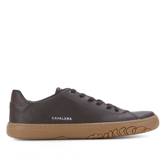 Tênis Couro Cavalera Léo Masculino - Cafe