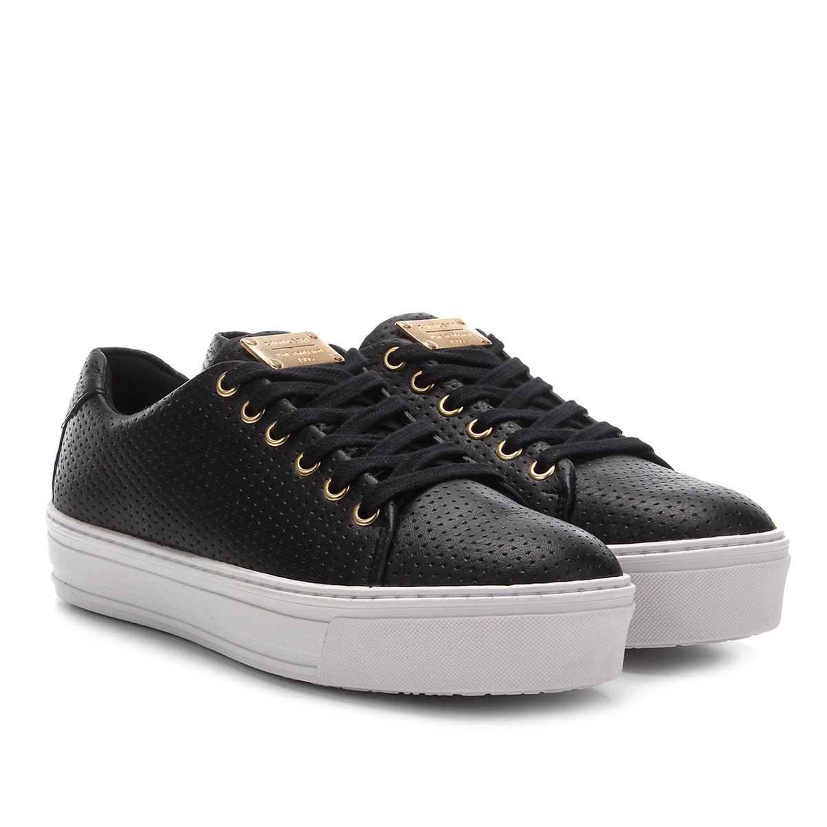 Tênis Couro Cavalera Marina Feminino - Preto+Branco é ruim? Tênis Couro Cavalera Marina Feminino - Preto+Branco é boa?