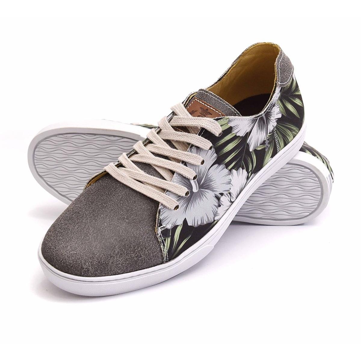 tênis floral masculino