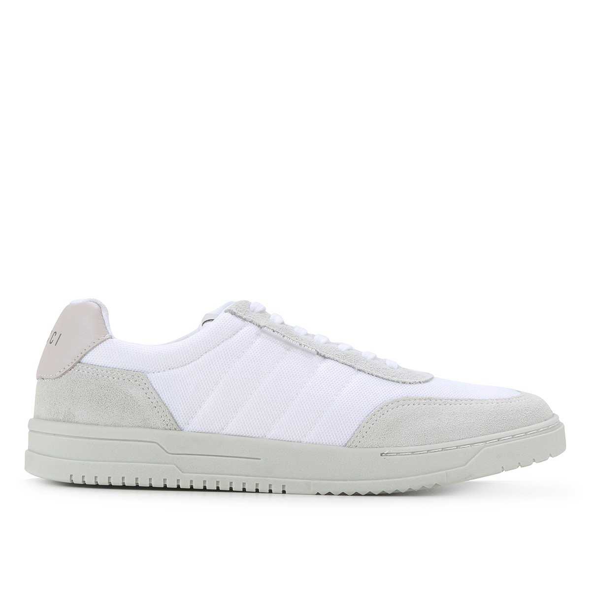 Tênis Couro Colcci Camurça Masculino - Branco Menor preço em Tênis Couro Colcci Camurça Masculino - Branco