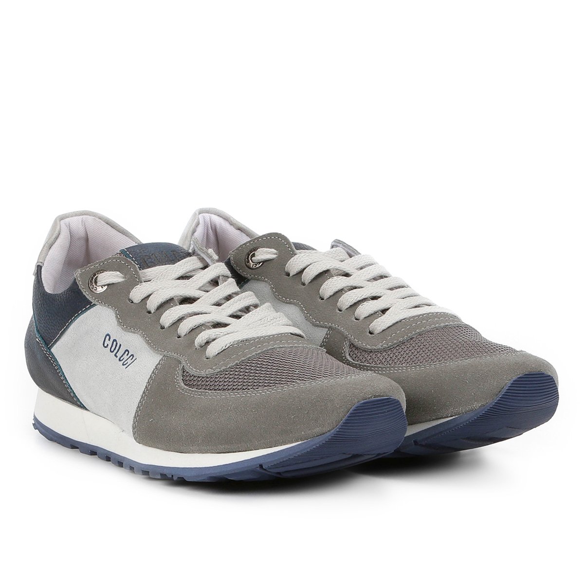 tenis jogging masculino couro