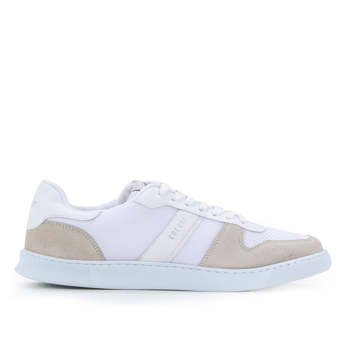 Tênis Couro Colcci Masculino - Off White Menor preço em Tênis Couro Colcci Masculino - Off White