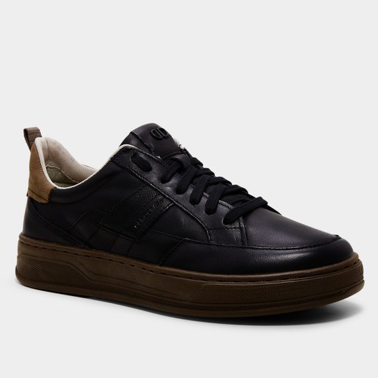 Tênis Couro Democrata Bold Masculino