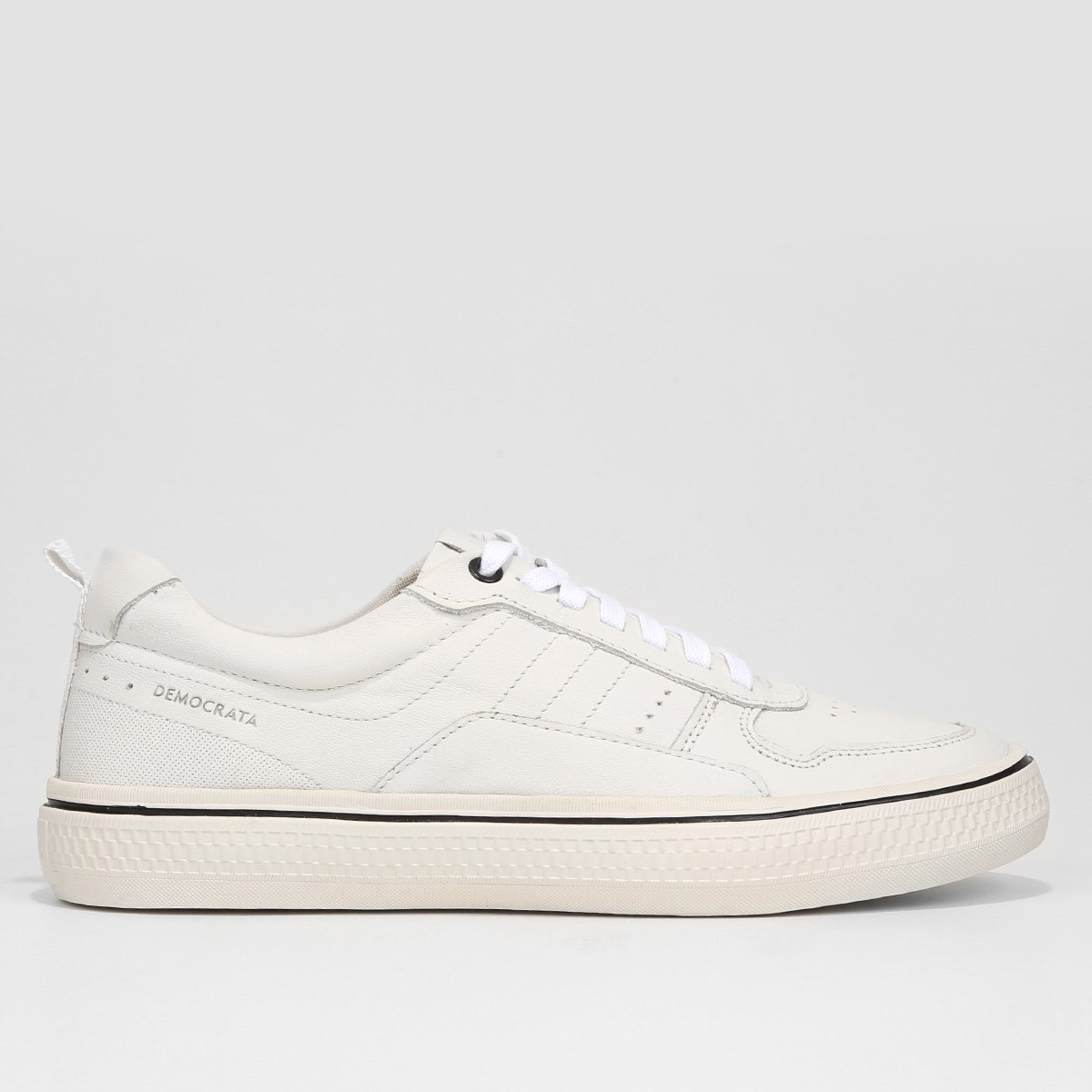 Tênis Couro Democrata Denim Casual Masculino Menor preço em Tênis Couro Democrata Denim Casual Masculino