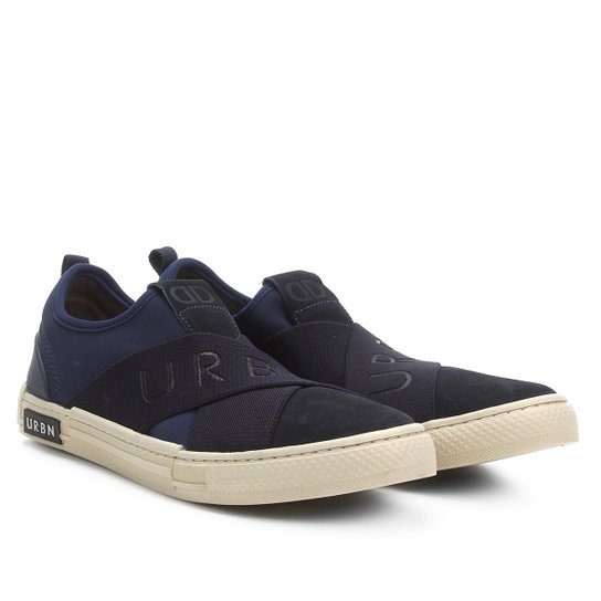 Tênis Couro Democrata Urban Masculino - Azul