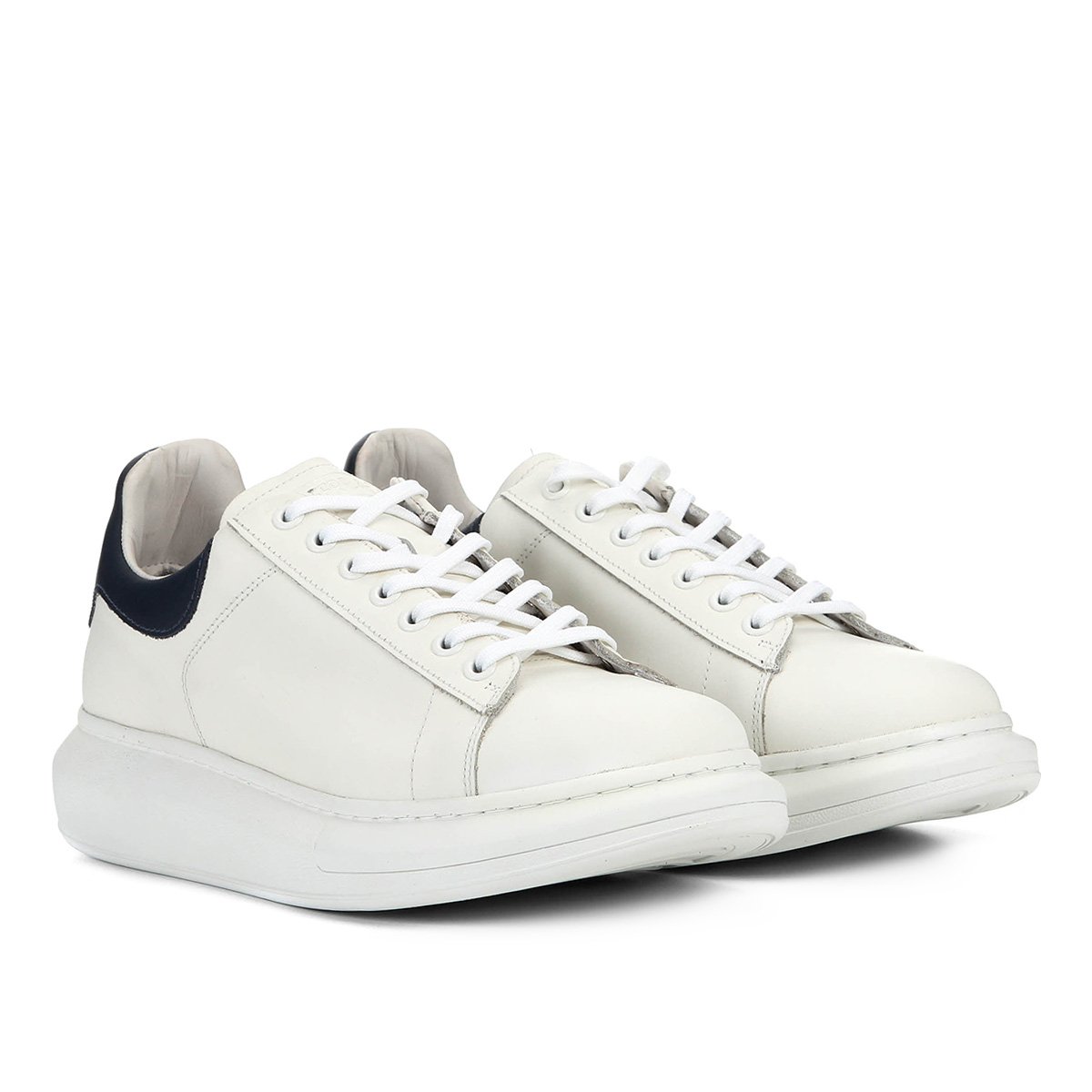 Tênis Couro Ferracini Rio Masculino - Off White Menor preço em Tênis Couro Ferracini Rio Masculino - Off White