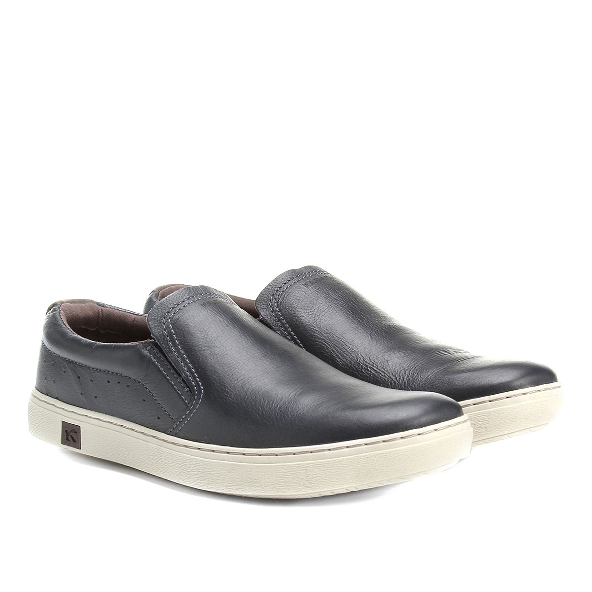 Tênis Couro Kildare Masculino - Marinho Menor preço em Tênis Couro Kildare Masculino - Marinho