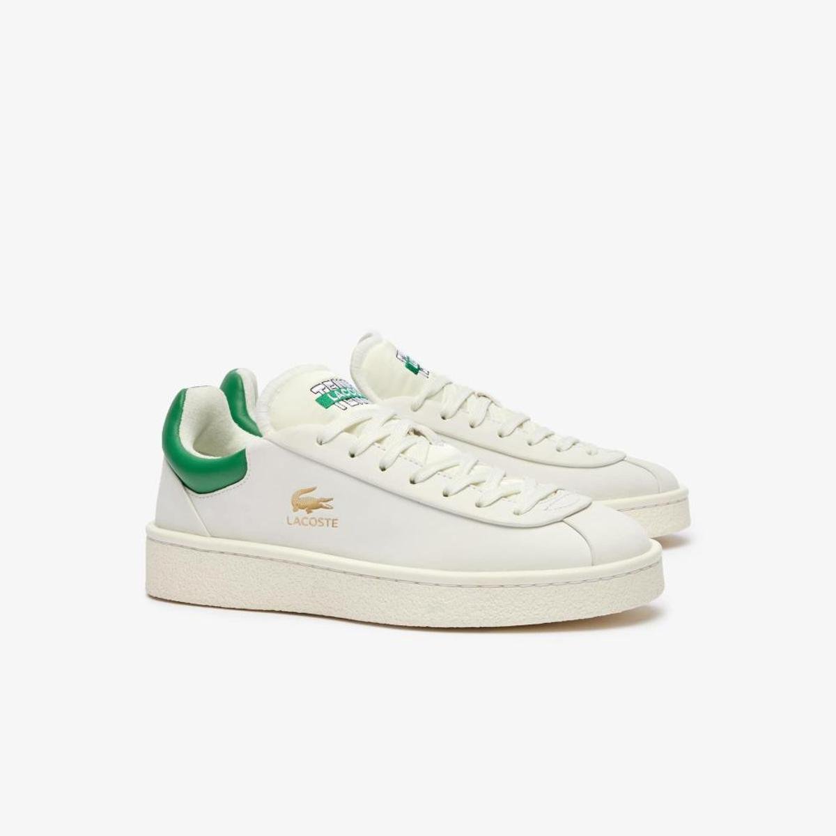Tênis Couro Lacoste Baseshot Premium Feminino Menor preço em Tênis Couro Lacoste Baseshot Premium Feminino