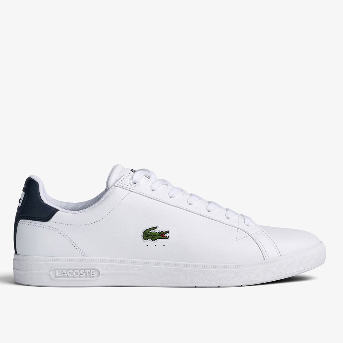 Tênis Couro Lacoste Graduate Pro Masculino Menor preço em Tênis Couro Lacoste Graduate Pro Masculino