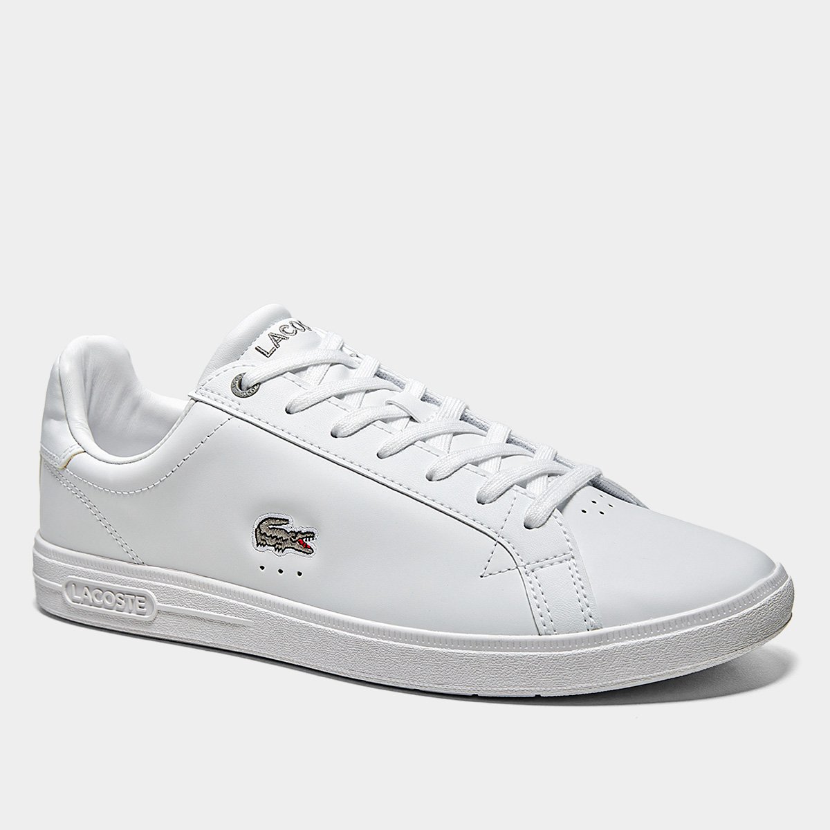 Tenis Lacoste Branco Masculino Couro Tênis Masculino Tenis De