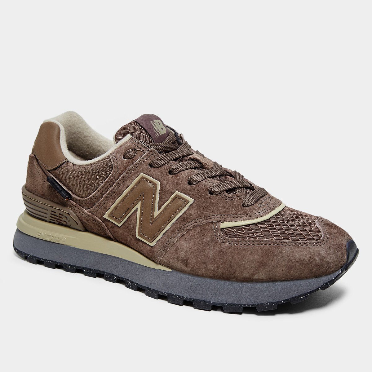 Couro Masculino Tênis New Balance 994 Couro Preto Tênis New