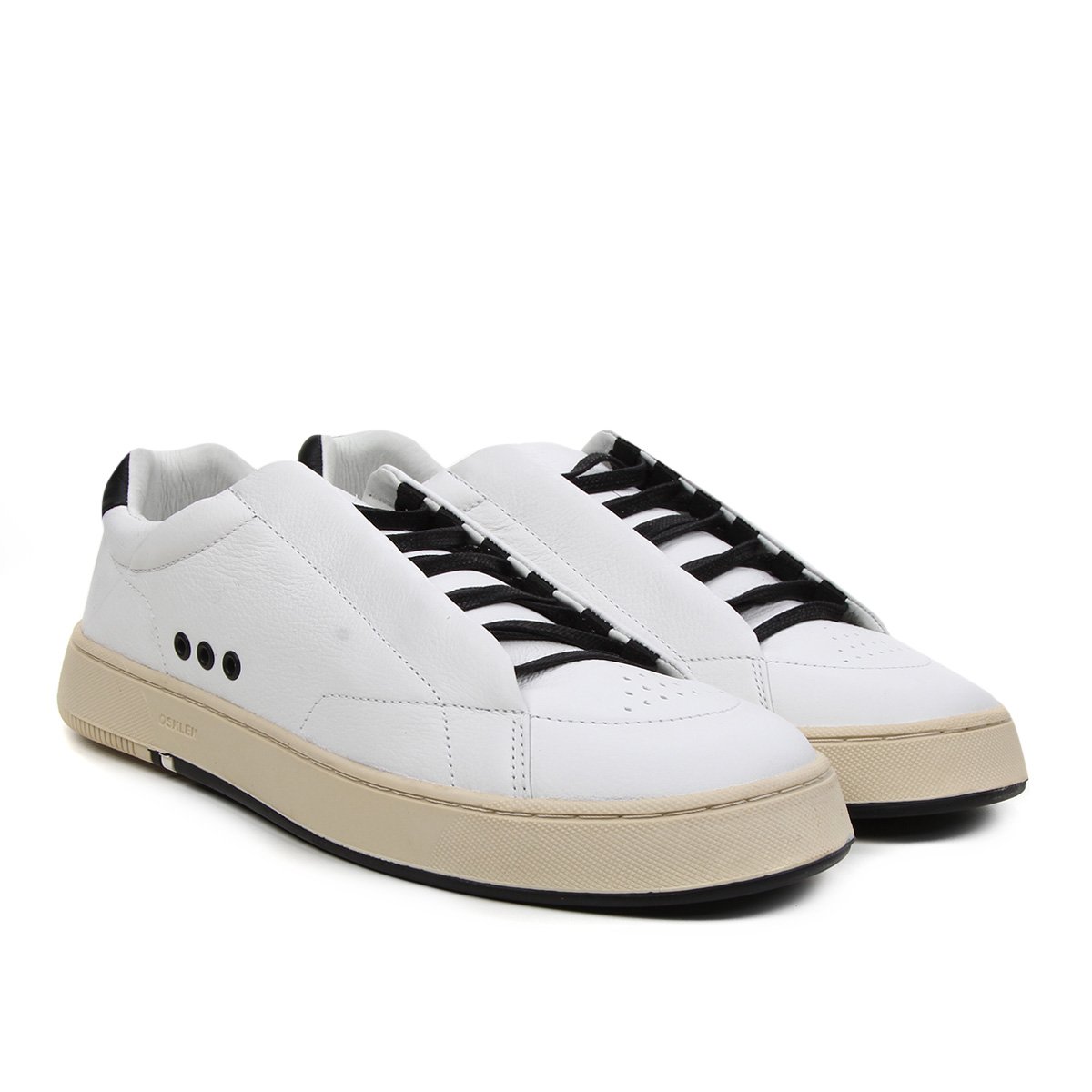 Tênis Couro Osklen Soho Masculino - Off White | Zattini