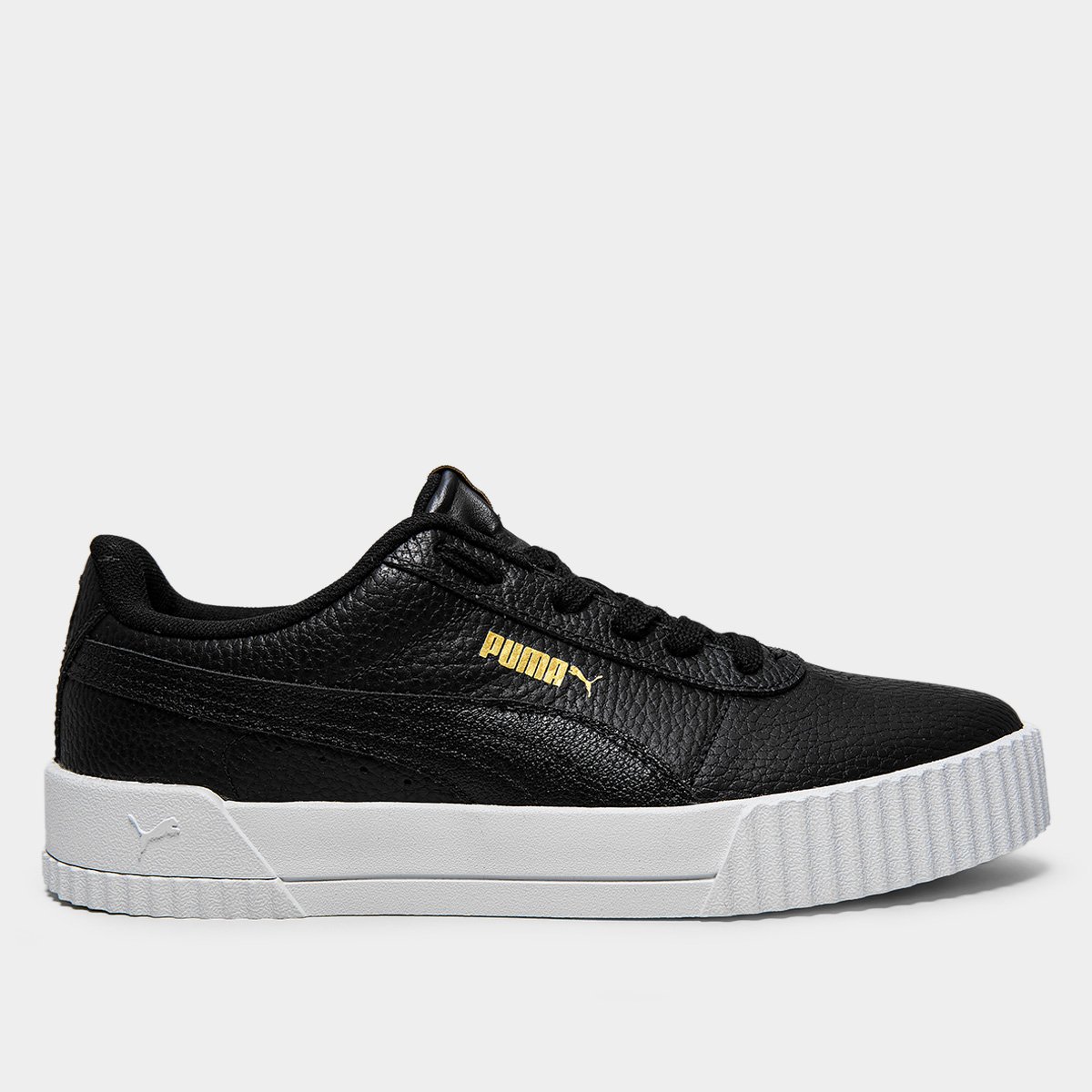 Tênis Couro Puma Carina Lux L BDP Feminino Menor preço em Tênis Couro Puma Carina Lux L BDP Feminino