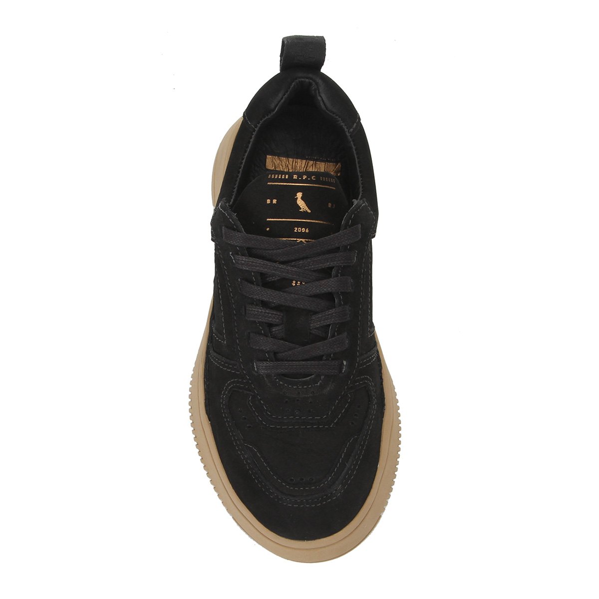 tenis reserva couro marrom