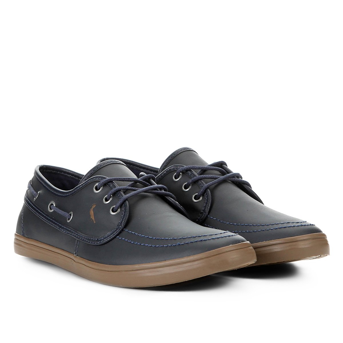 Tênis Couro Reserva Masculino - Marinho Menor preço em Tênis Couro Reserva Masculino - Marinho