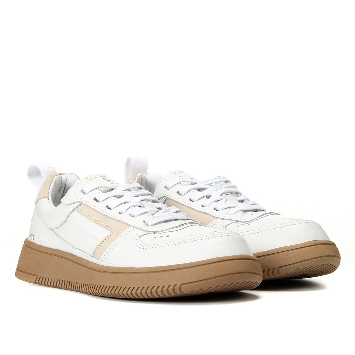 tenis reserva couro marrom