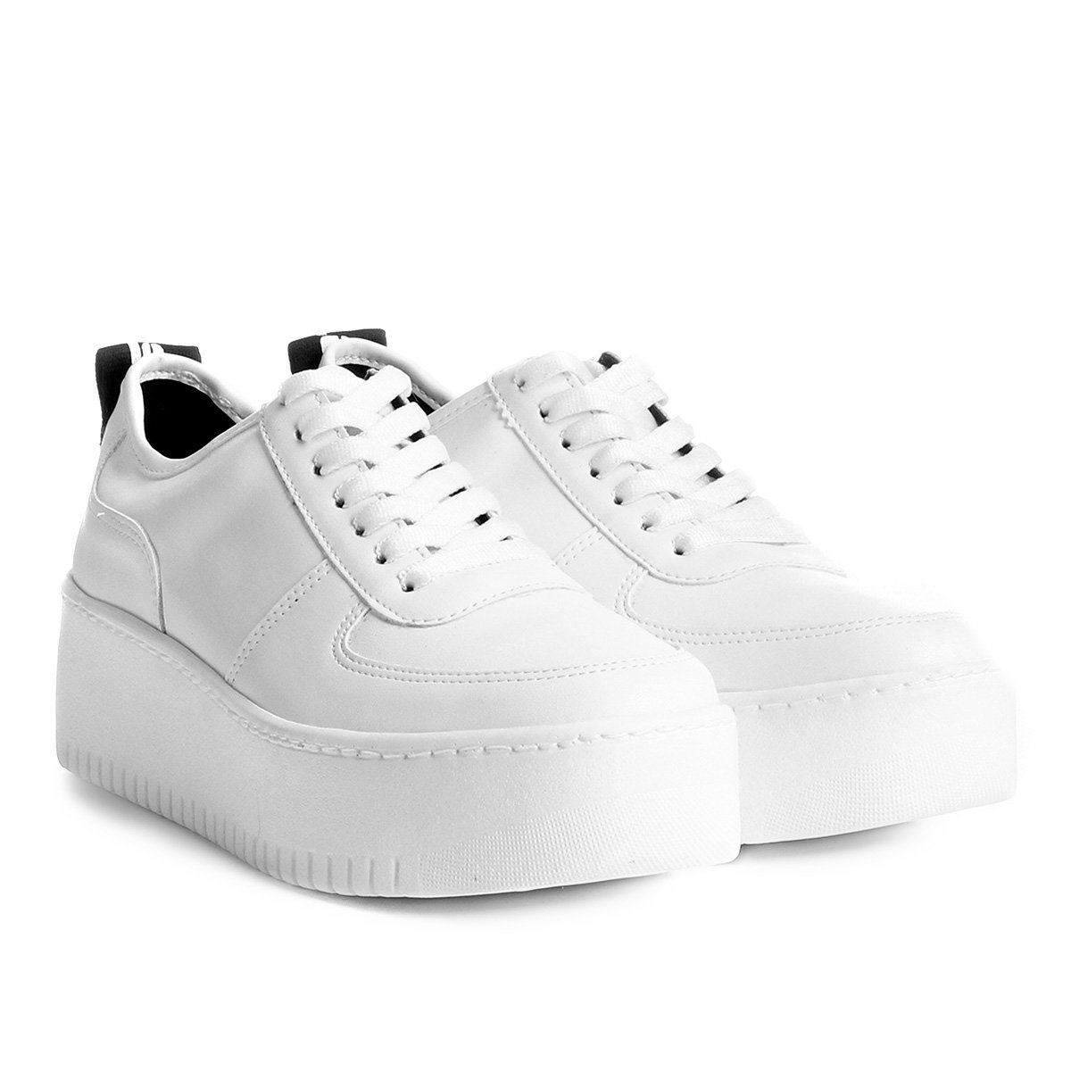 tênis couro santa lolla flatform feminino