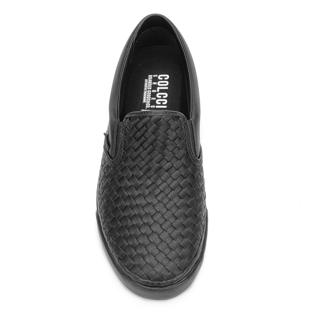 tênis couro slip on colcci matheus masculino