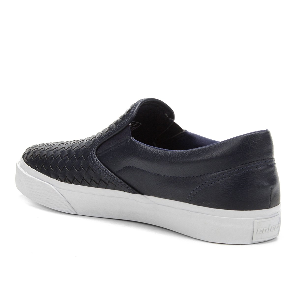 tênis couro slip on colcci matheus masculino