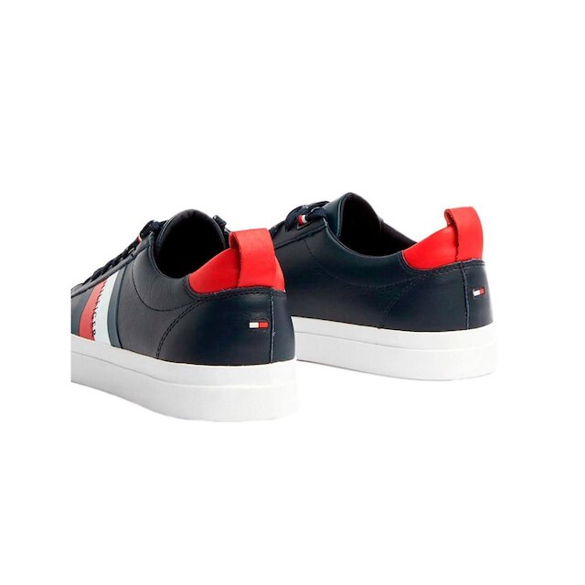 Tênis Couro Tommy Hilfiger Dino Midnight Masculino