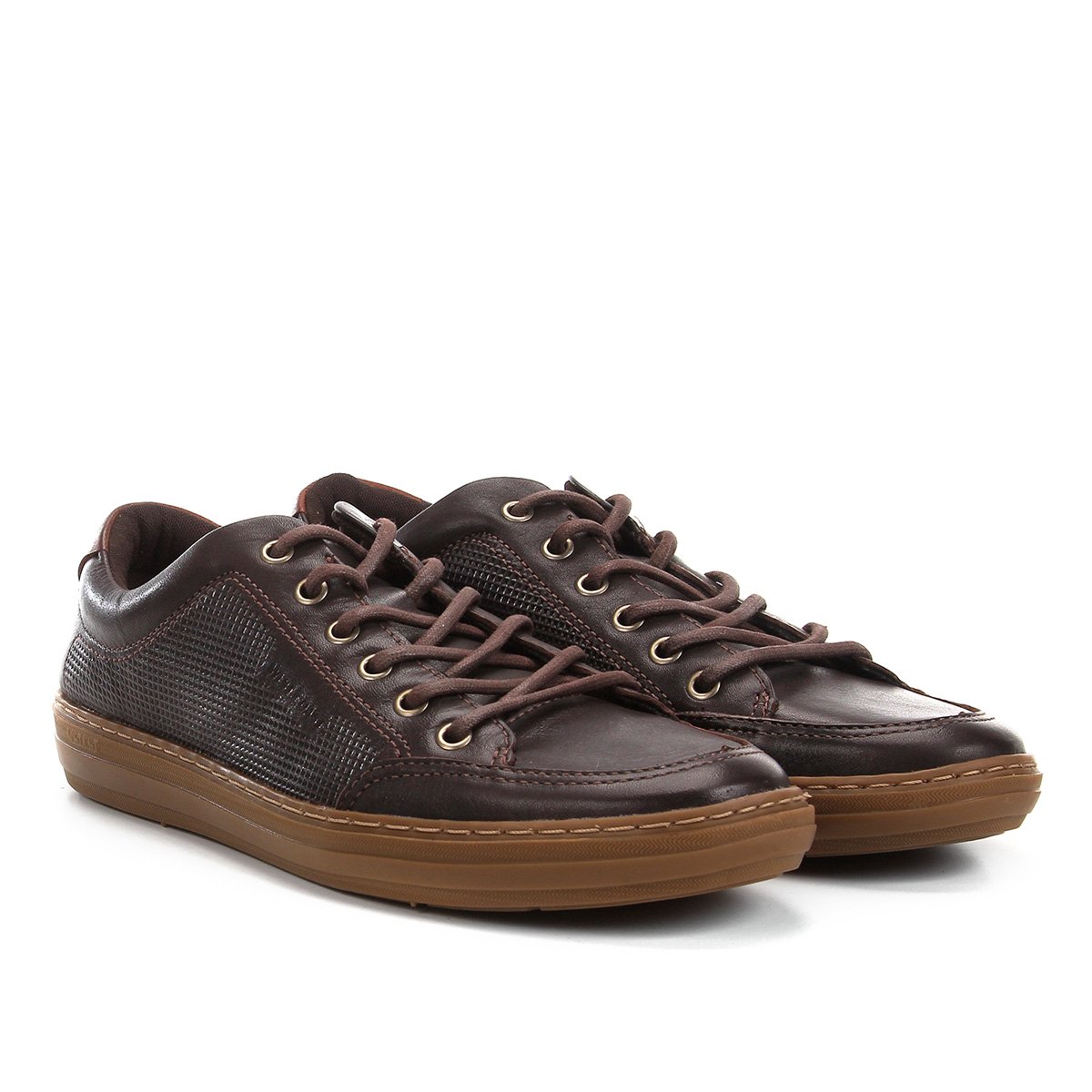 Tênis Couro West Coast Horus Masculino - Café é ruim? Tênis Couro West Coast Horus Masculino - Café é boa?