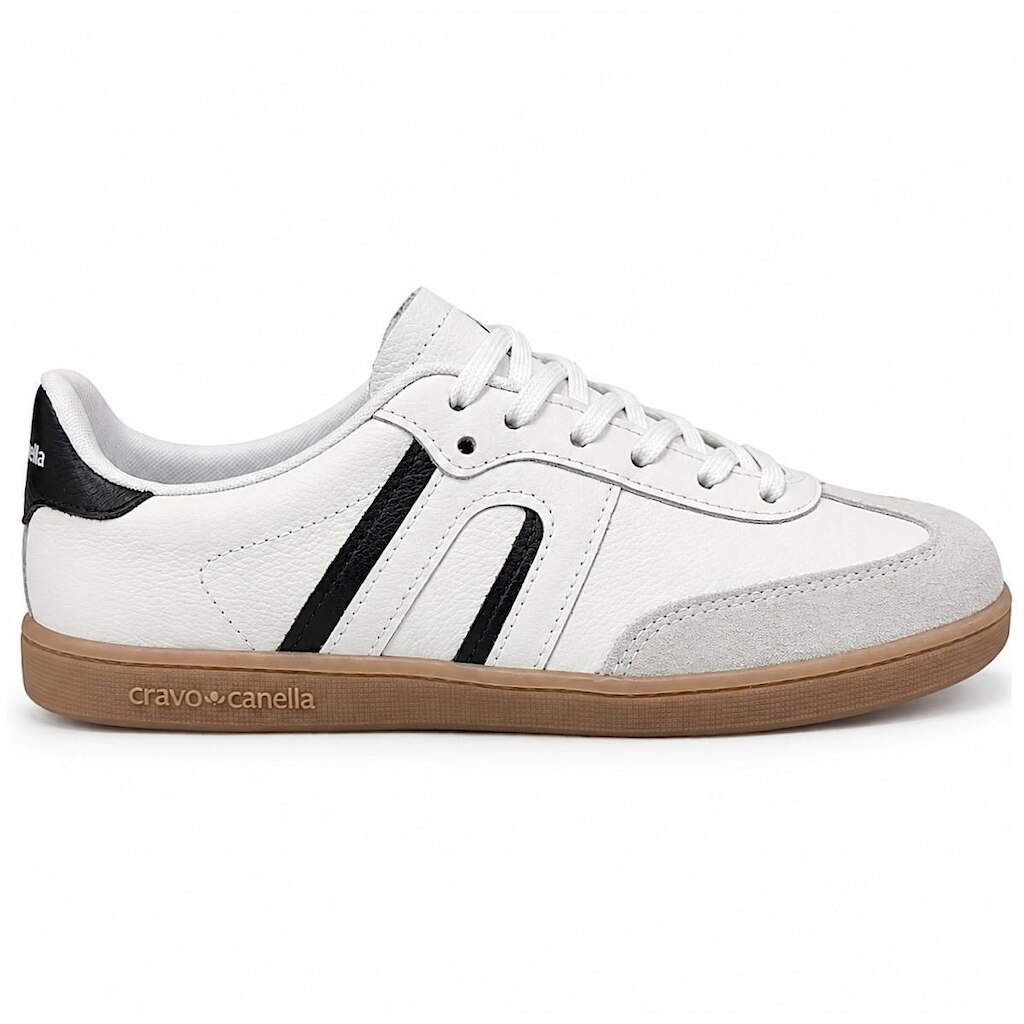 Tênis Cravo e Canella Pietra Casual em Couro 2615CC Branco