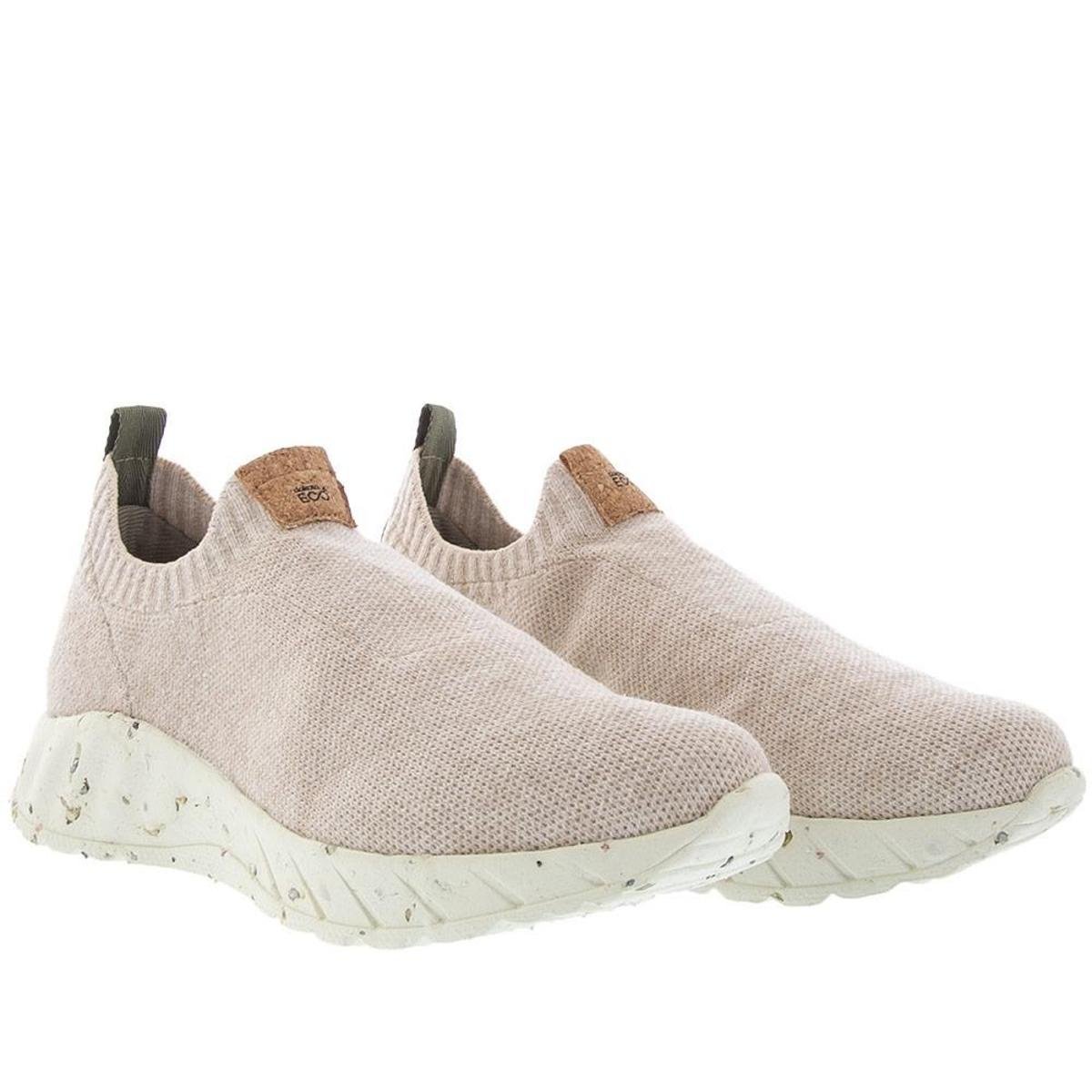 Tênis Dakota Eco Esportivo Feminino Knit Bege - Bege Menor preço em Tênis Dakota Eco Esportivo Feminino Knit Bege - Bege