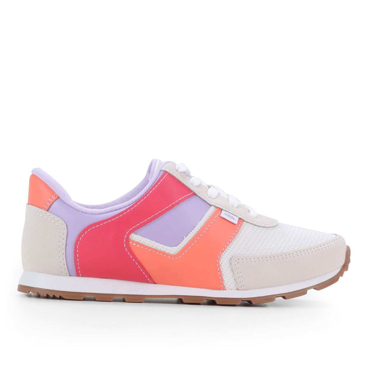 Tênis Dakota Jogging Feminino - Branco+Vermelho Menor preço em Tênis Dakota Jogging Feminino - Branco+Vermelho