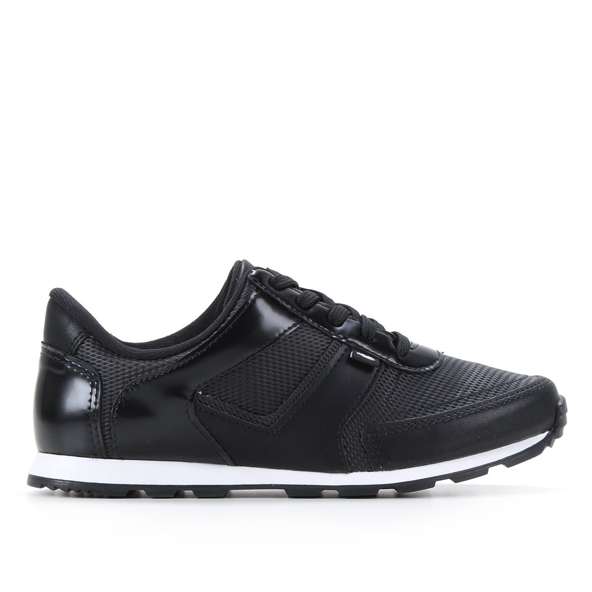 Tênis Dakota Jogging Feminino - Preto+Chumbo Menor preço em Tênis Dakota Jogging Feminino - Preto+Chumbo
